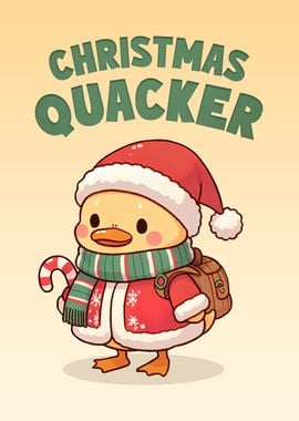 Christmas Quacker Duck