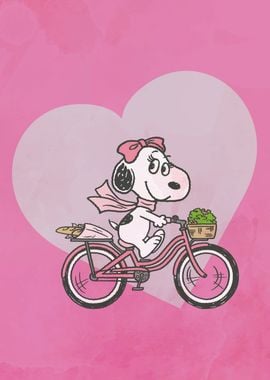 Belle bicycle pink