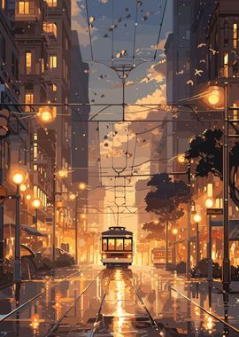 Anime San Franciso Tram