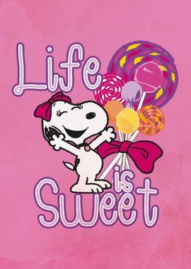 Life is sweet pink