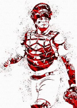 Yadier Molina Painting