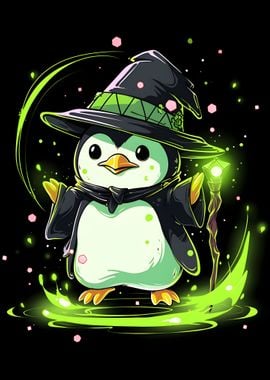 Penguin Spell Caster