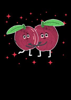 Cute Passionfruit Couple