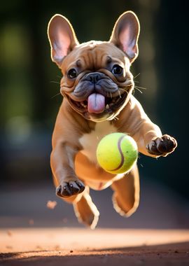 French Bulldog Animal Ball