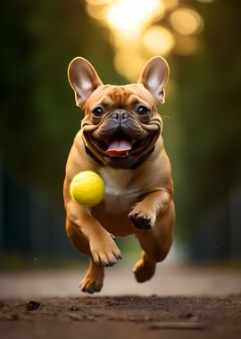 French Bulldog Animal Ball