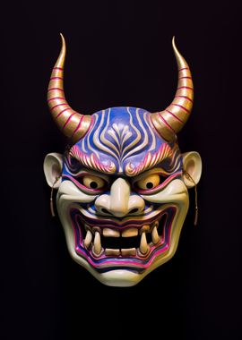 Japanese Oni Mask 06