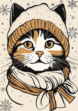 Winter is Coming Cat Art