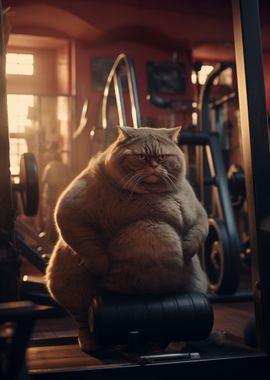 Grumpy Fat Cat Fitness