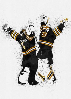 Swayman And Ullmark Paint