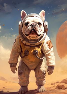 Cream French Bulldog Mars