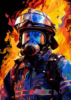 Firefighter Flame