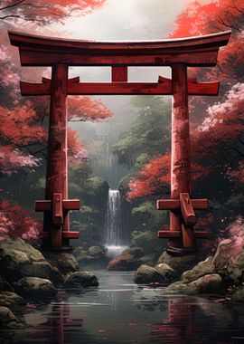 anime japanese gate