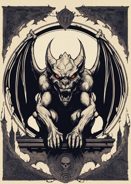 evil  gargoyle