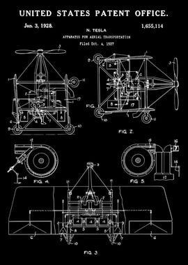 NIKOLA TESLA US PATENT