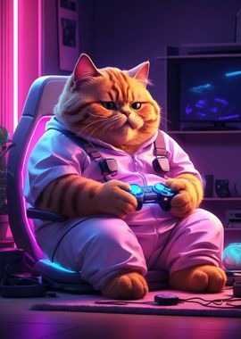 Gaming Cat