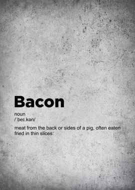 bacon definition