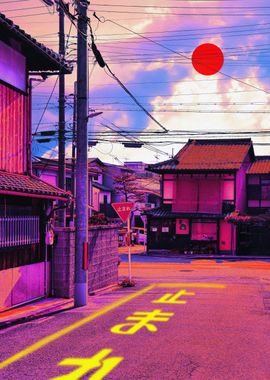 Vaporwave Kyoto