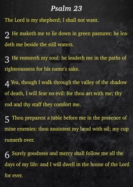 Psalm 23