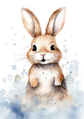 Rabbit Watercolor