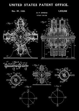 Rotary engine patent