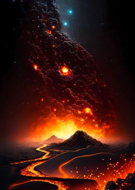 World of Fire Volcano