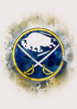 Buffalo Sabres watercolor