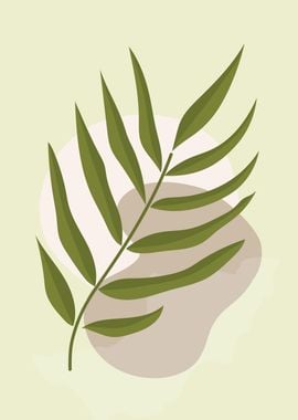 Botanical Green leaf