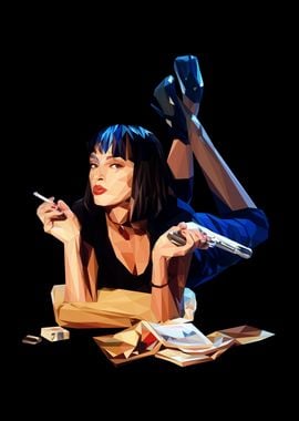 pulp fiction mia wallace