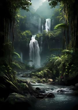 The Jungle WaterFall