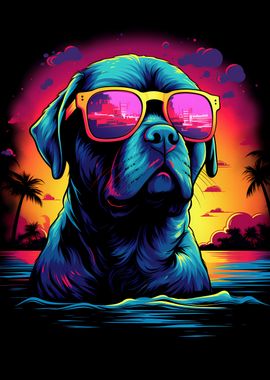 Miami Vice Bulldog Retro