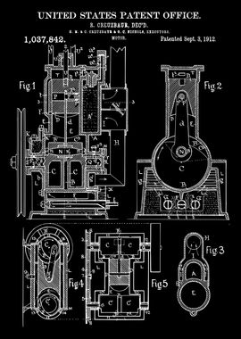 1912 Motor patent