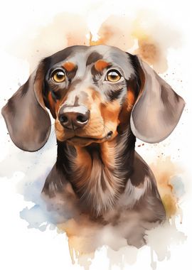 Dachshund portrait