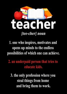 Funny Teacher Definition