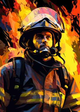 Firefighter Flame