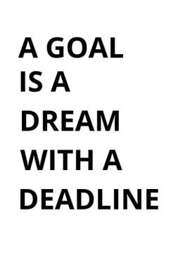 A Goal Is A Dream