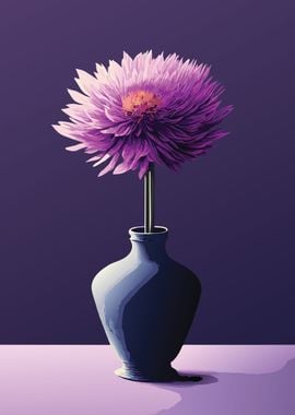 Still Life Flower and Vase