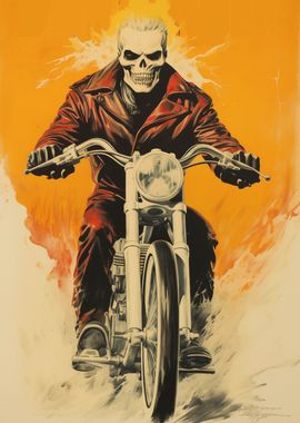 Undead Skeleton Biker