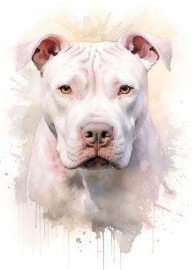 Dogo argentino portrait