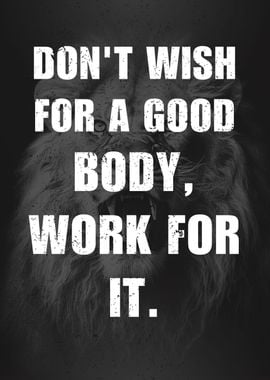 Gym life Motivation Quote