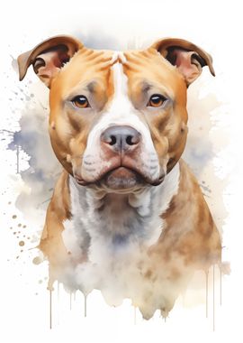 American Staffordshire dog