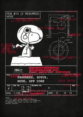 Snoopy Blueprint