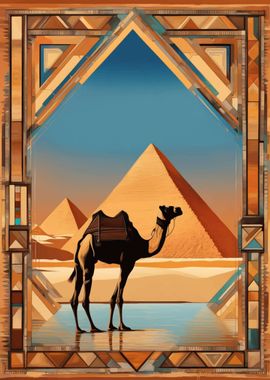 Camel in Egypt 