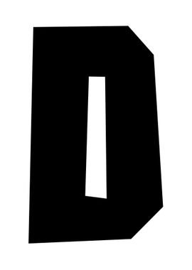 Capital Letter D