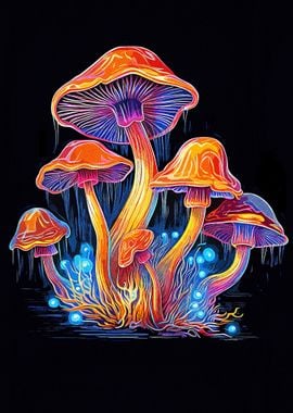 Vintage Mushroom