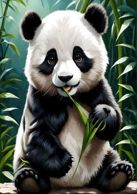 cute panda