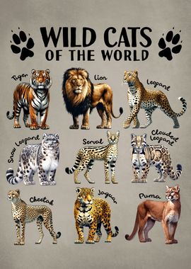 Wild Cats of the World