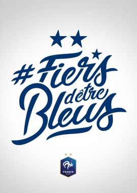 Fiers d'etre Bleus navy