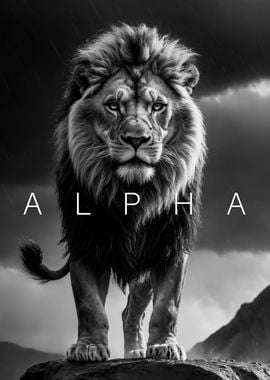 alpha lion King poster