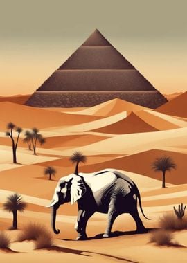 Elephant in Egypt