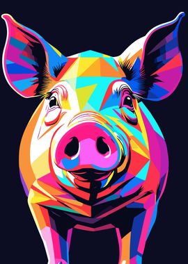 Pig Pop Art